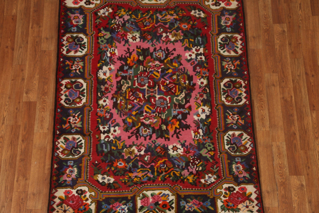 Victorian Style Bakhtiari Persian Area Rug 4x5