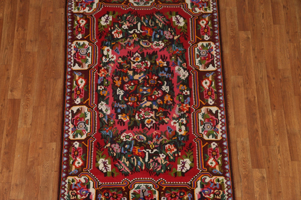 Victorian Style Bakhtiari Persian Area Rug 4x5