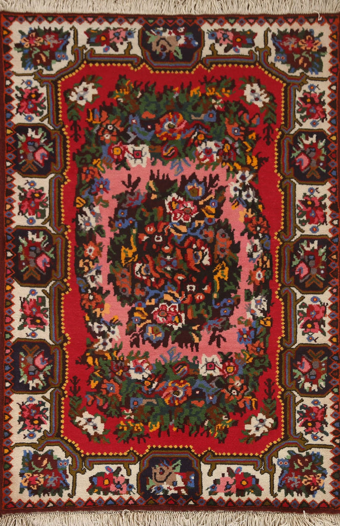 Bakhtiari Persian Area Rug 4x5