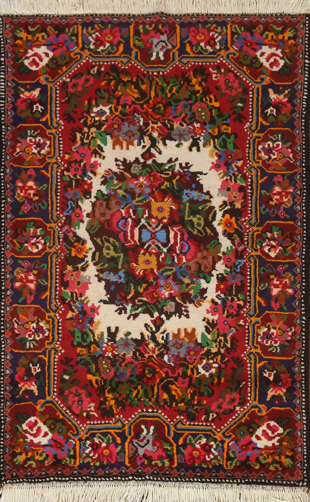 Floral Bakhtiari Persian Area Rug 3x5