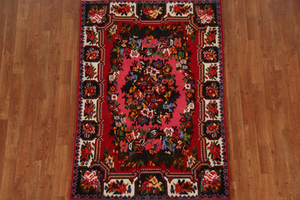 Victorian Style Bakhtiari Persian Area Rug 3x5