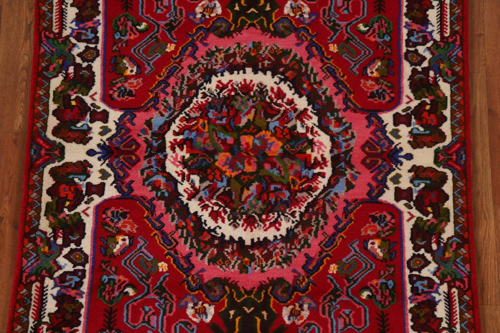 Floral Bakhtiari Persian Area Rug 4x5