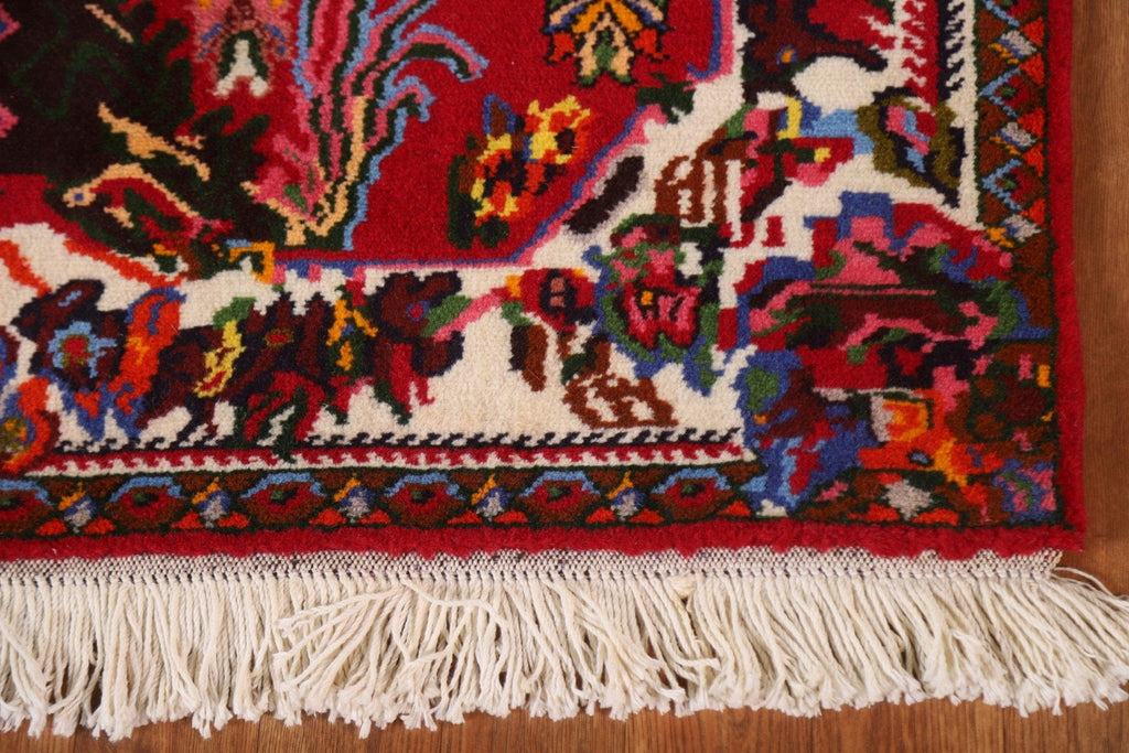 Floral Bakhtiari Persian Area Rug 4x5