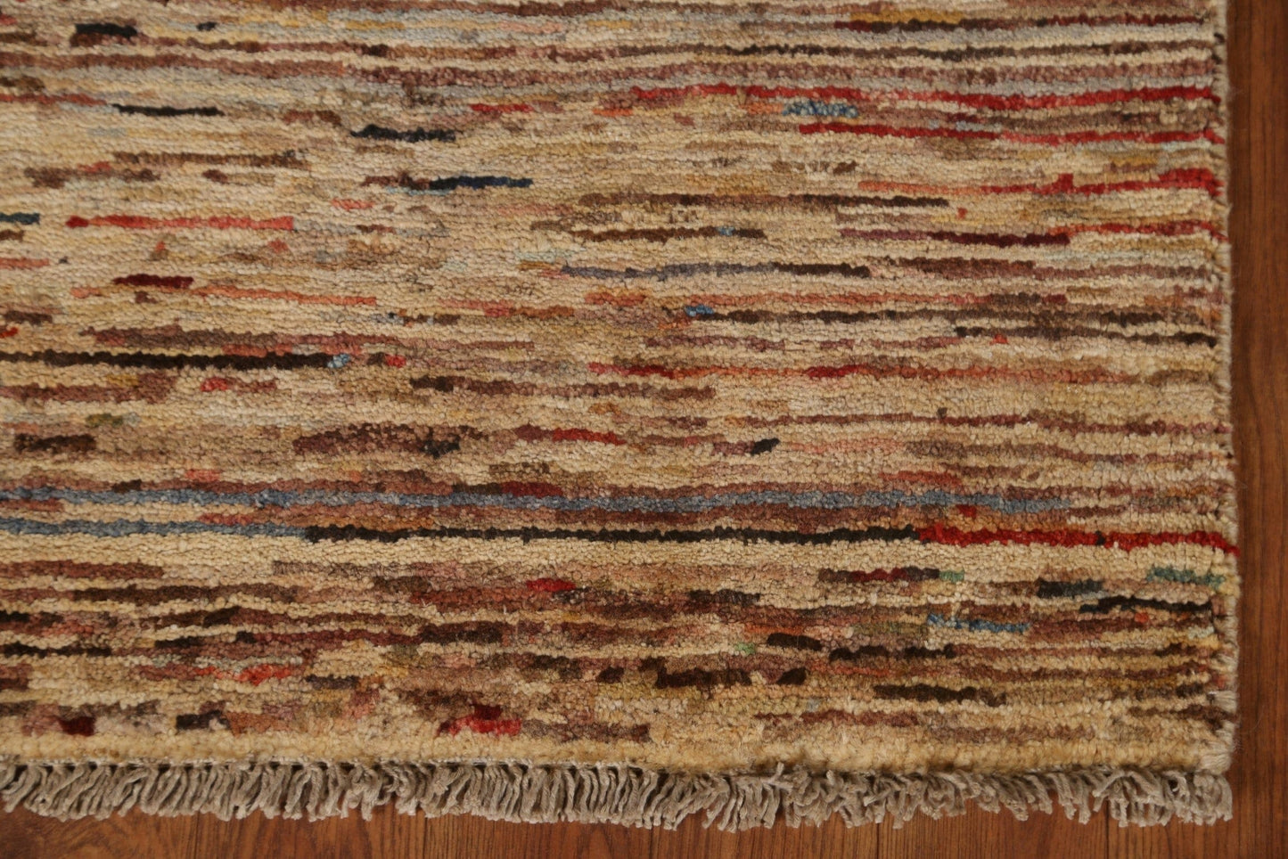 Stripe Gabbeh Kashkoli Runner Rug 2x6