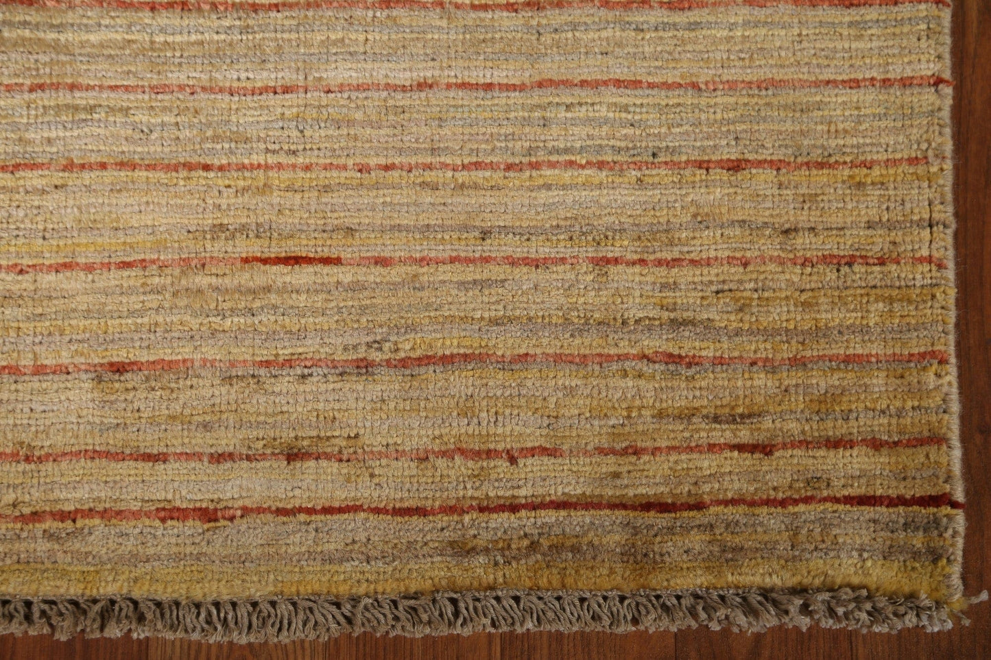 Striped Gabbeh Kashkoli Runner Rug 2x6