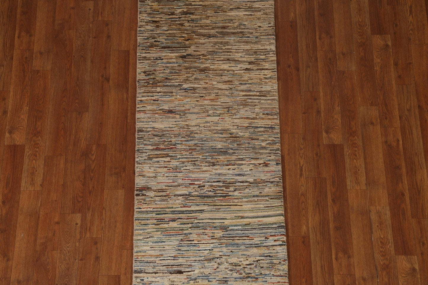 Striped Gabbeh Kashkoli Runner Rug 2x6