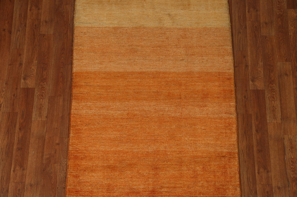 Contemporary Gabbeh Kashkoli Area Rug 3x5