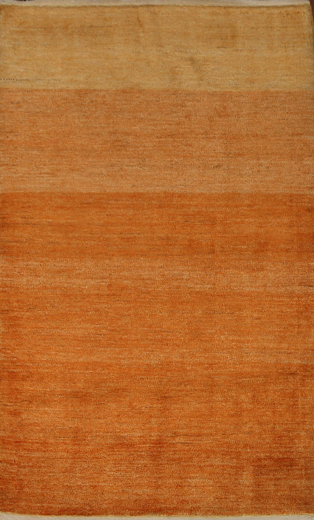 Contemporary Gabbeh Kashkoli Area Rug 3x5