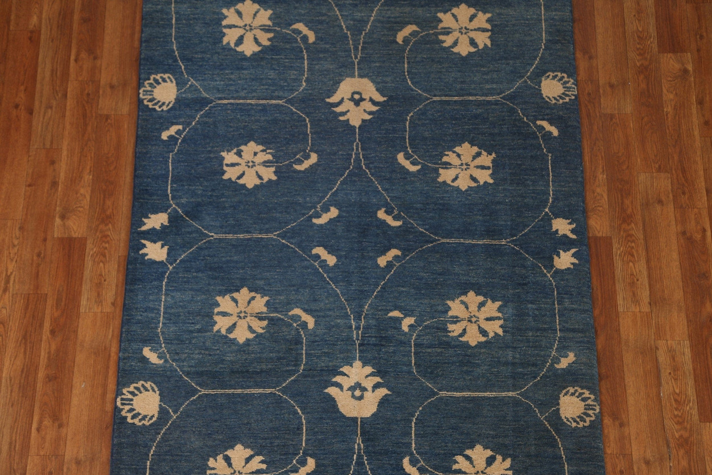 Navy Blue Gabbeh Kashkoli Oriental Area Rug 4x6