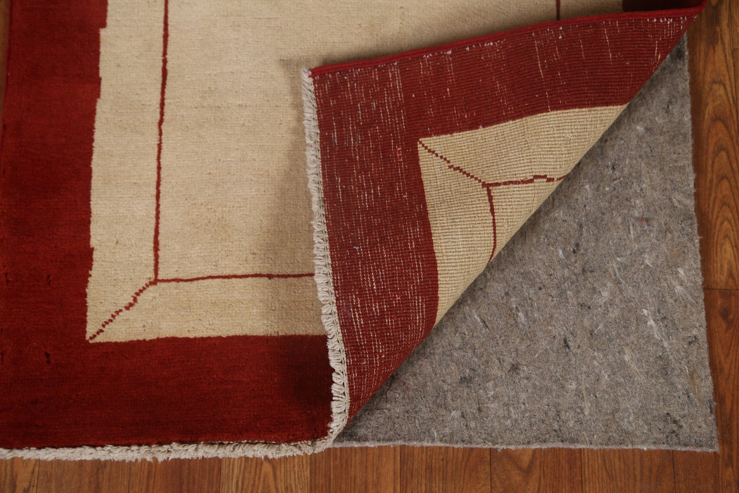 Geometric Gabbeh Kashkoli Wool Runner Rug 2x7