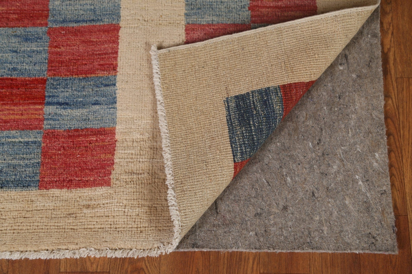 Geometric Gabbeh Kashkoli Modern Area Rug 3x4