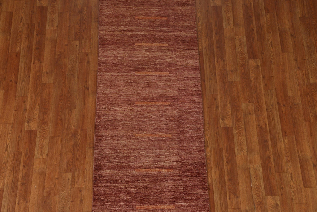 Wool Gabbeh Kashkoli Oriental Runner Rug 2x6