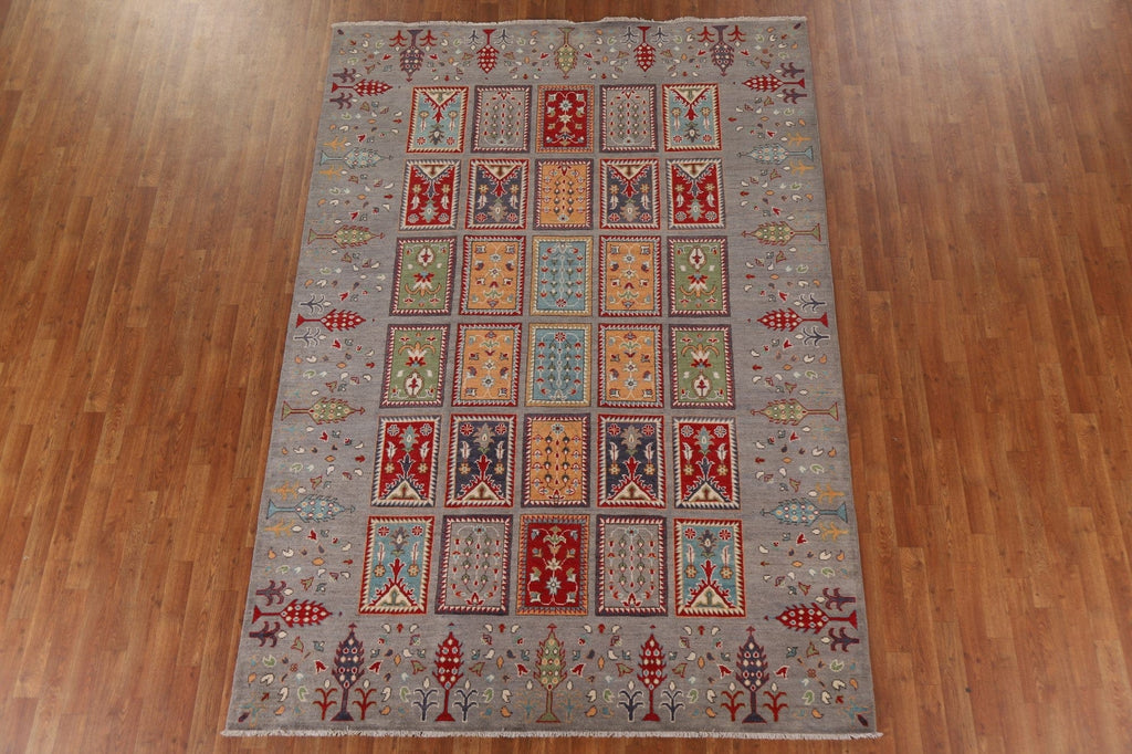 Hand-Knotted Wool Kazak Oriental Area Rug 7x10