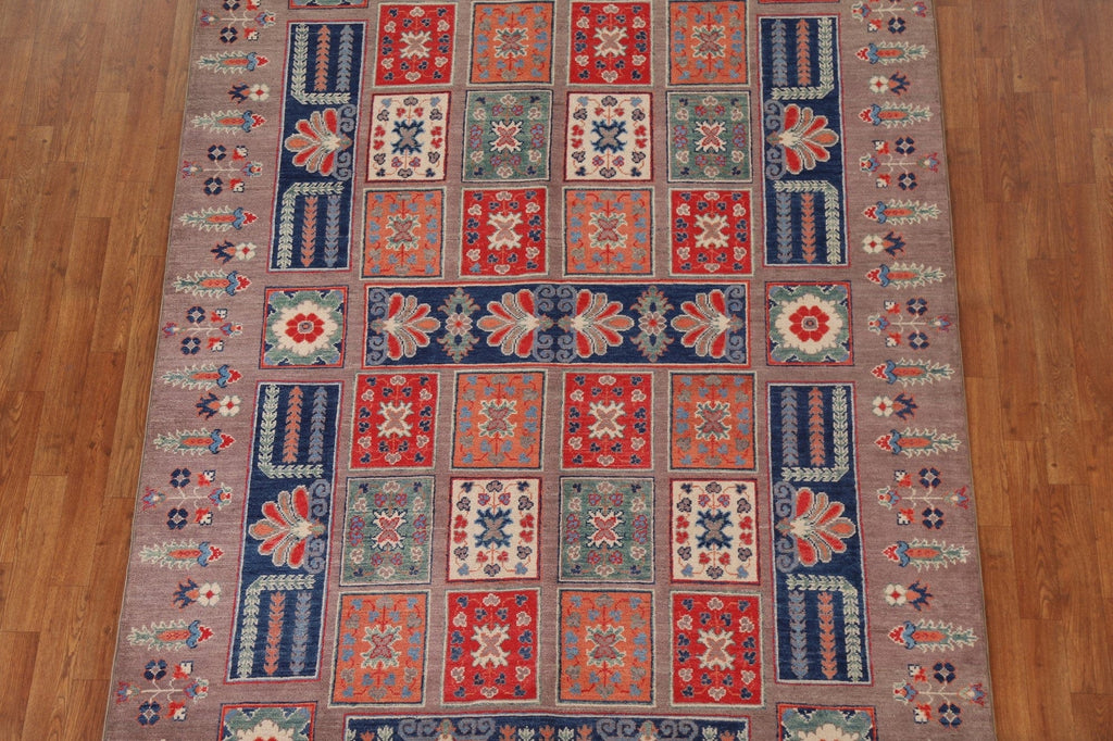 Garden Design Kazak Oriental Area Rug 6x9