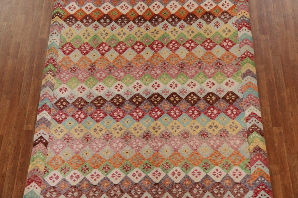 Geometric Oushak Oriental Area Rug 7x10