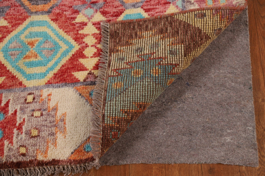 All-Over Geometric Oushak Oriental Area Rug 7x10