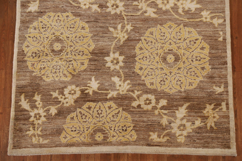 Floral Gabbeh Kashkoli Oriental Area Rug 5x7