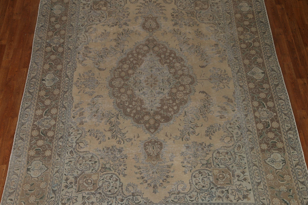 Vintage Tabriz Persian Area Rug 8x11