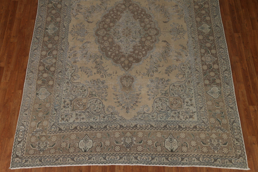 Vintage Tabriz Persian Area Rug 8x11