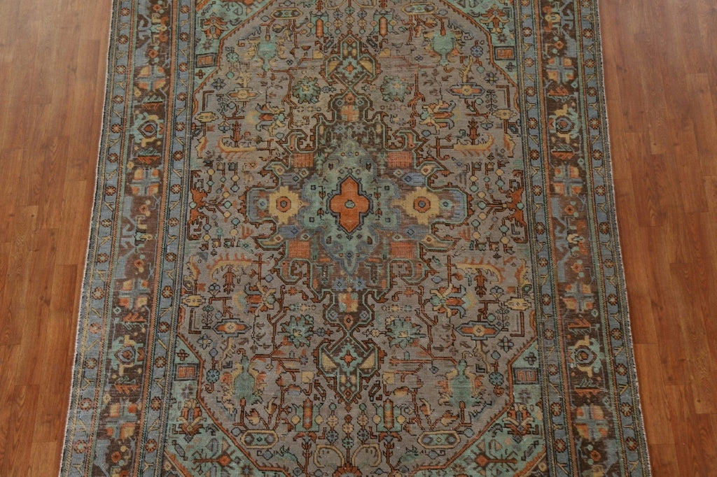 Geometric Tabriz Persian Area Rug 6x10