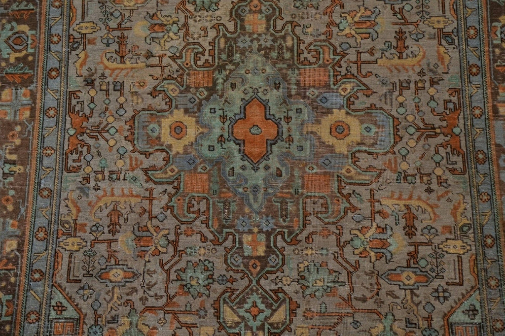 Geometric Tabriz Persian Area Rug 6x10