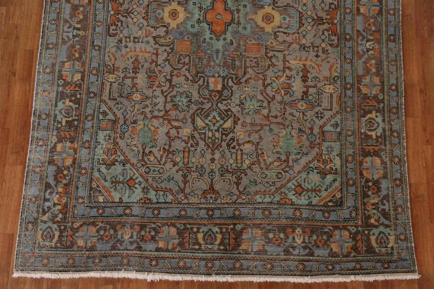 Geometric Tabriz Persian Area Rug 6x10