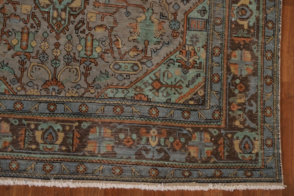 Geometric Tabriz Persian Area Rug 6x10