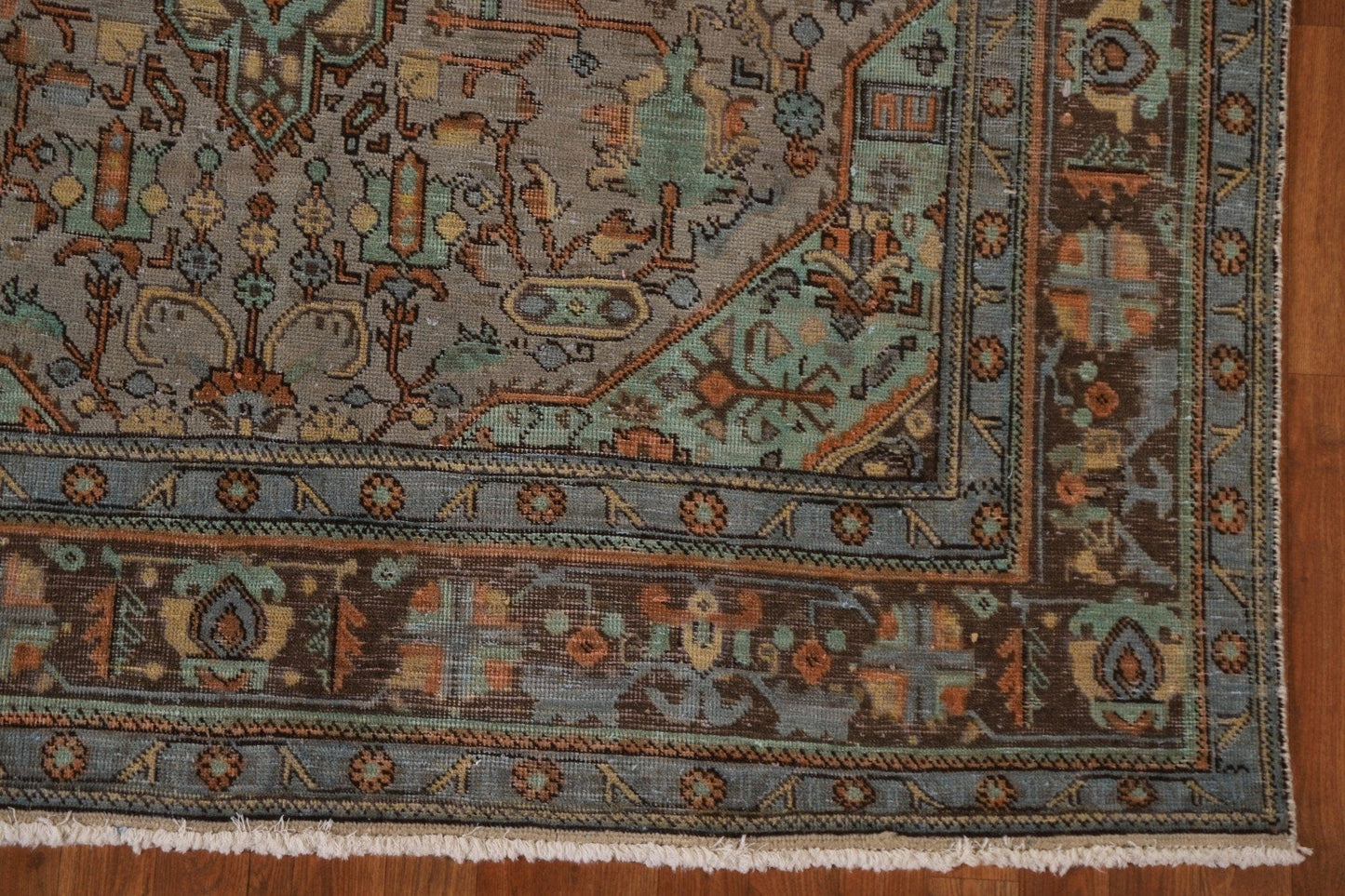 Geometric Tabriz Persian Area Rug 6x10