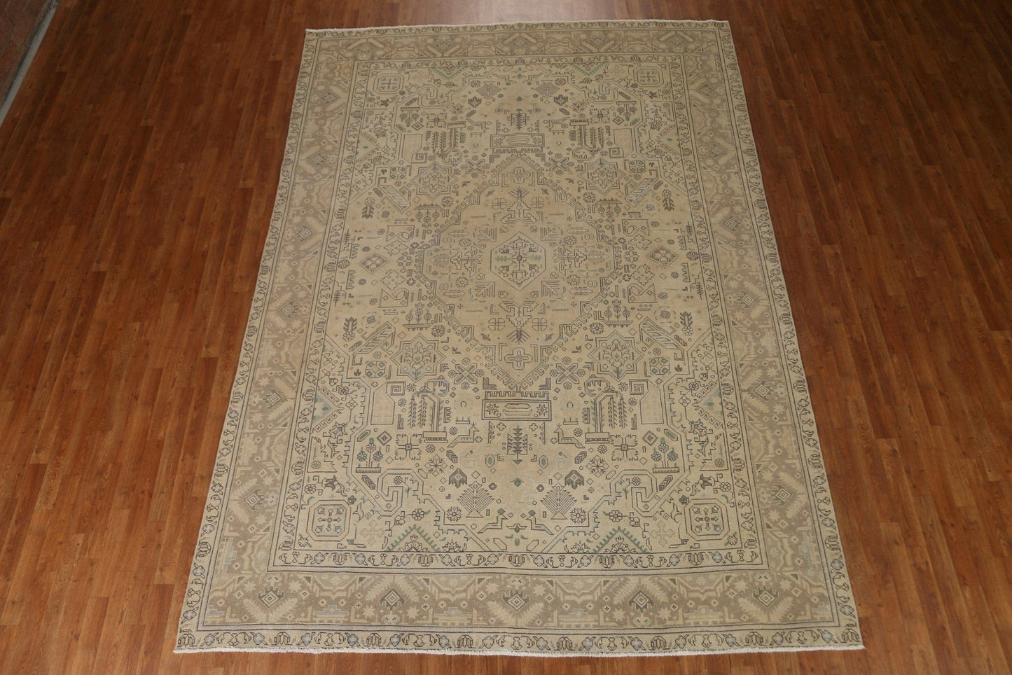 Distressed Tabriz Persian Area Rug 8x12