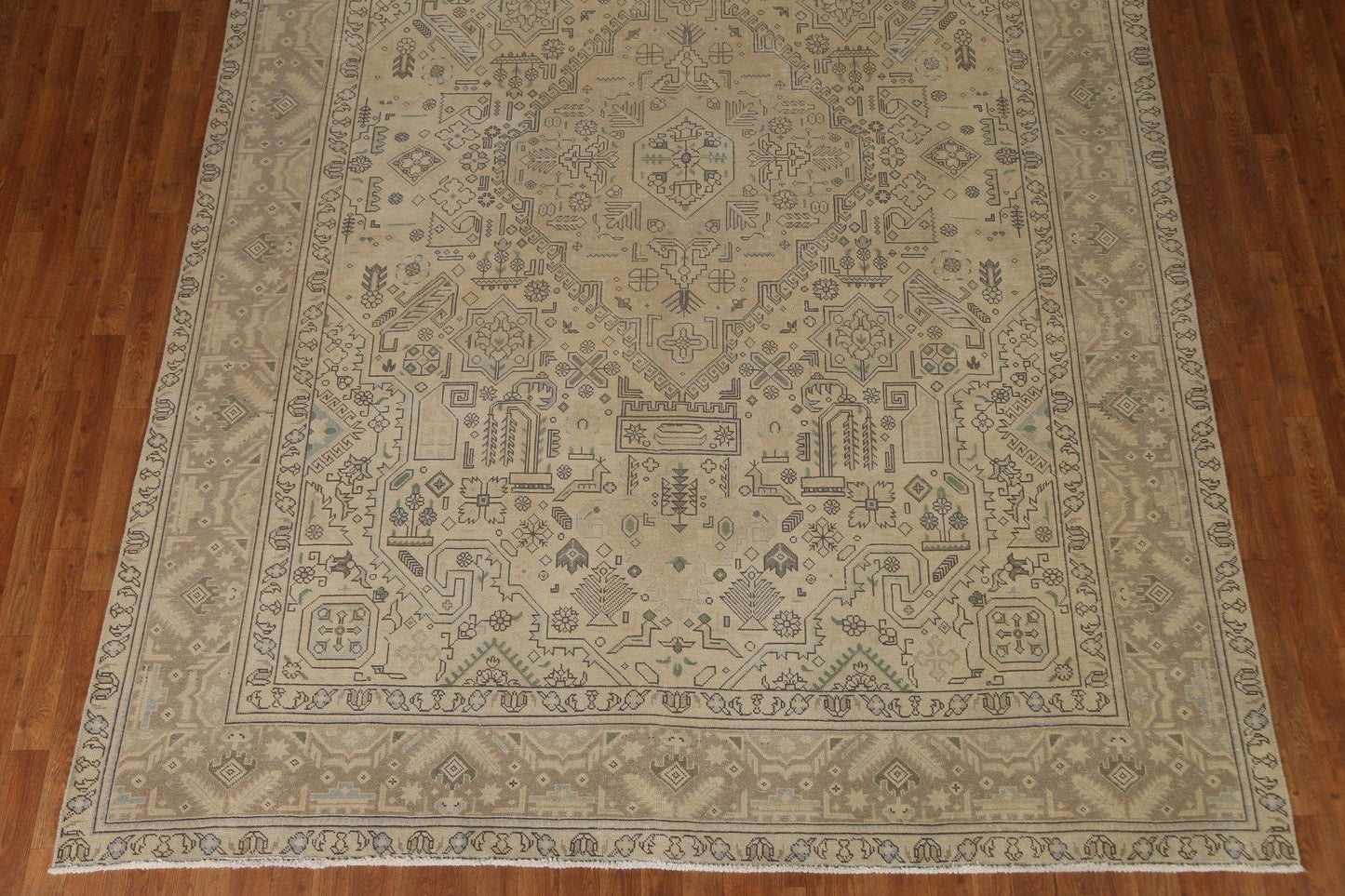 Distressed Tabriz Persian Area Rug 8x12