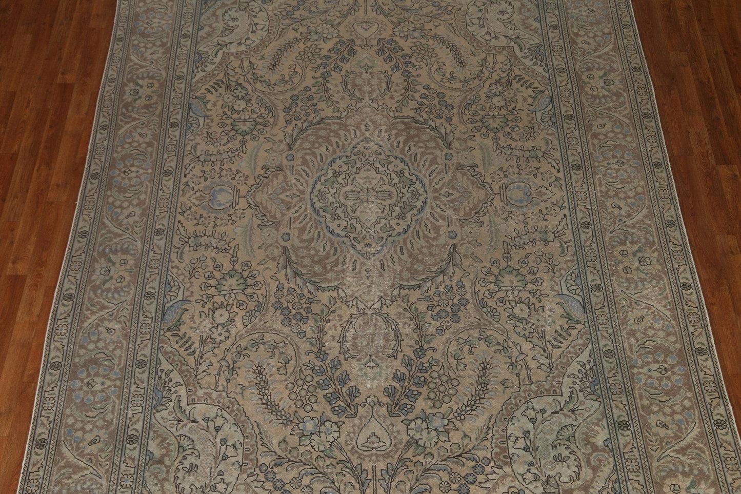 Distressed Tabriz Persian Area Rug 8x11