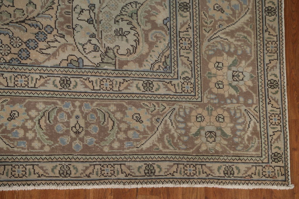 Distressed Tabriz Persian Area Rug 8x11