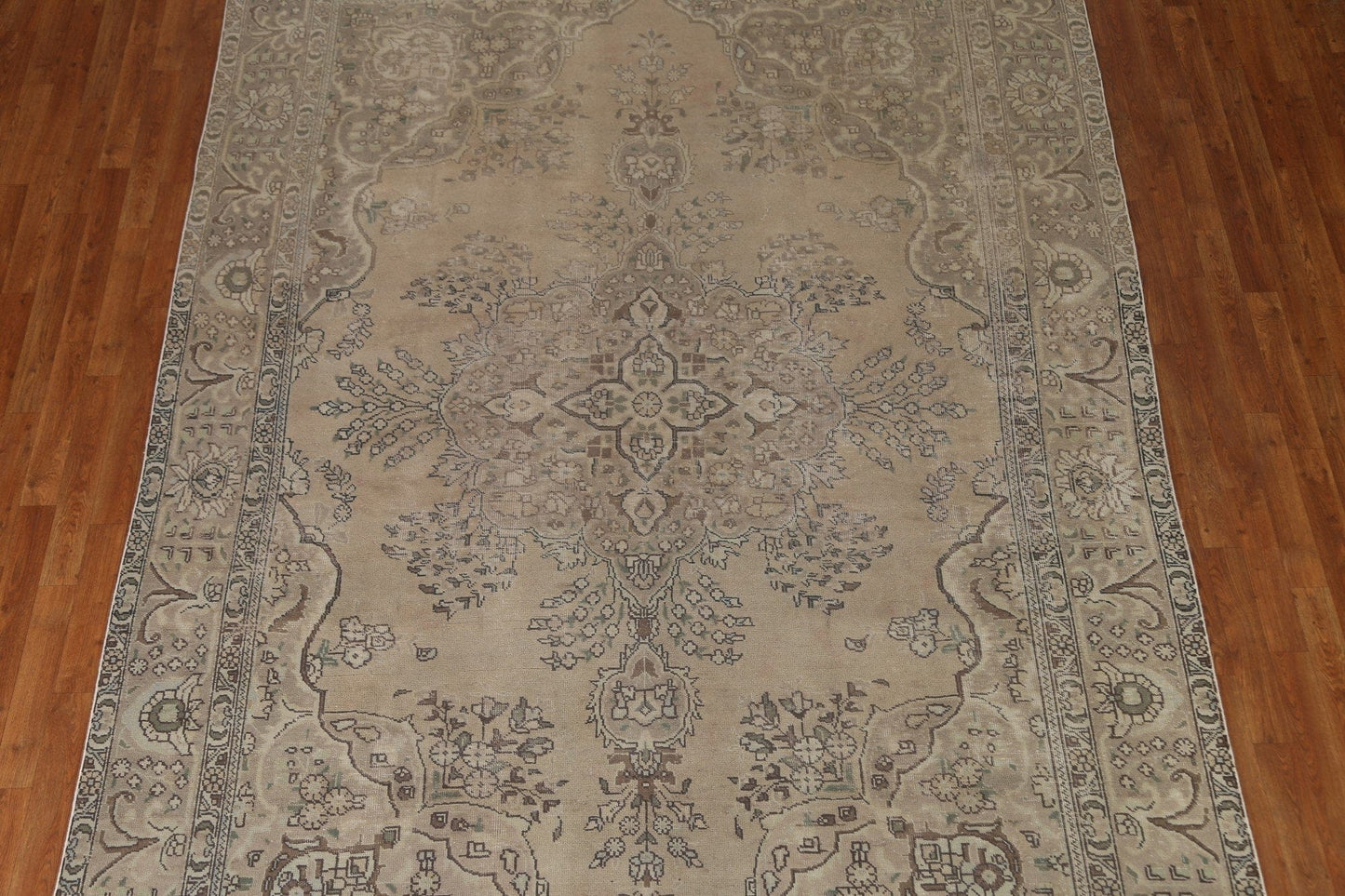 Distressed Tabriz Persian Area Rug 8x11