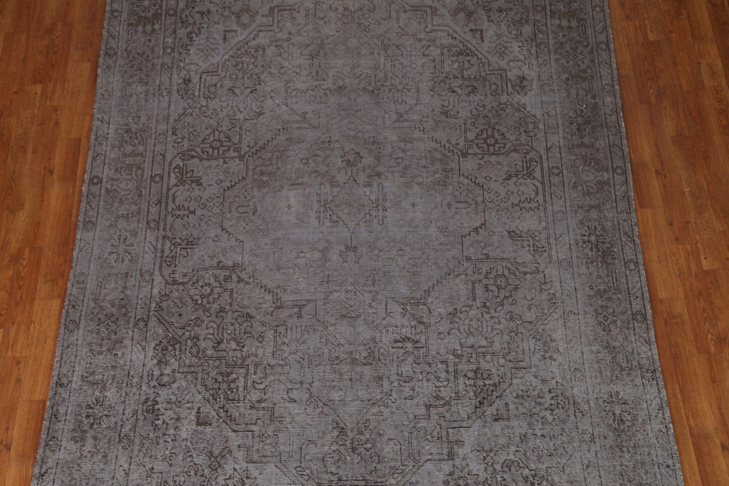 Distressed Over-Dyed Tabriz Persian Area Rug 6x9