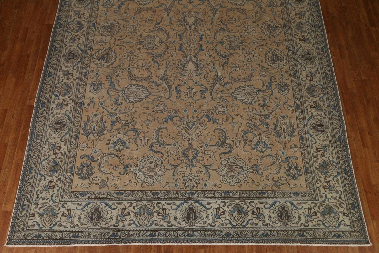 Distressed Tabriz Persian Large Area Rug 10x14