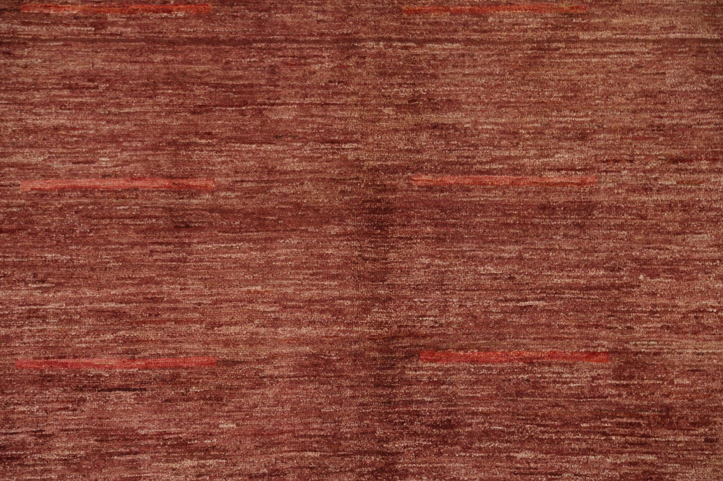 Copper Color Gabbeh Kashkoli Area Rug 4x5