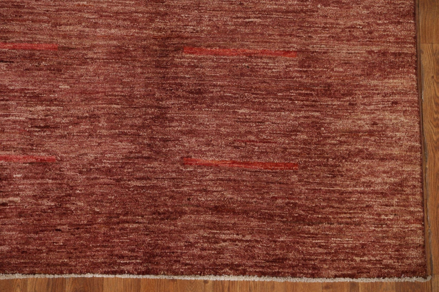 Copper Color Gabbeh Kashkoli Area Rug 4x5