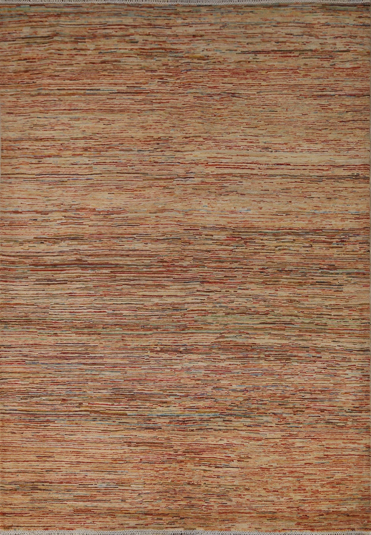 Striped Gabbeh Kashkoli Oriental Area Rug 5x6