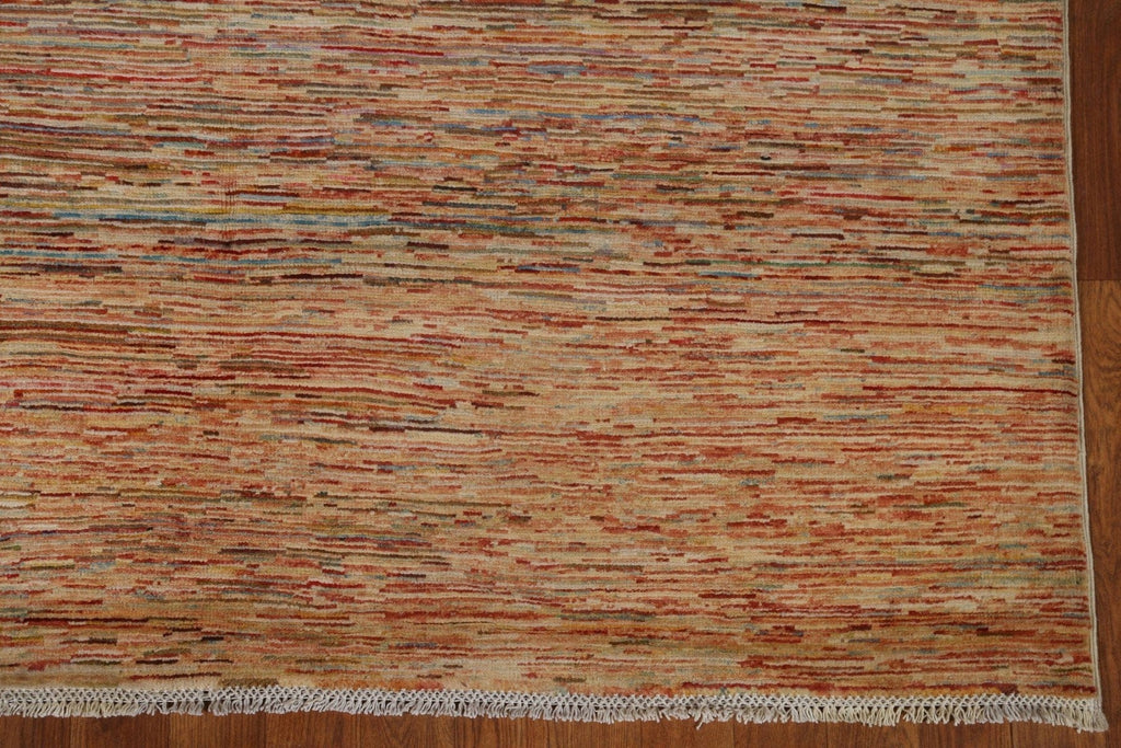 Striped Gabbeh Kashkoli Oriental Area Rug 5x6