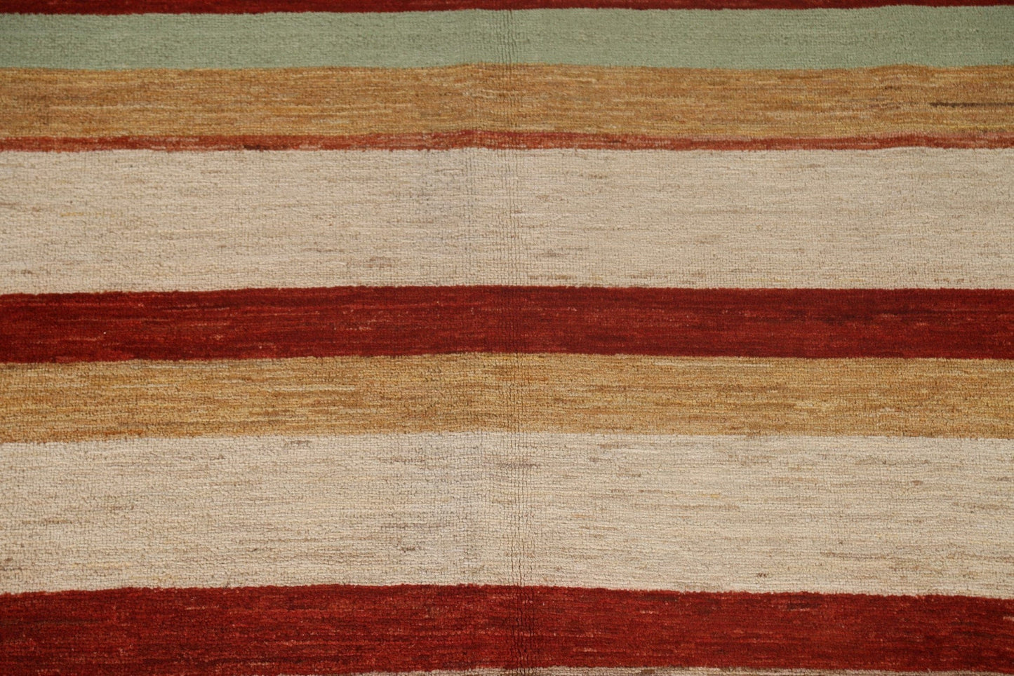 Contemporary Gabbeh Kashkoli Wool Area Rug 6x9