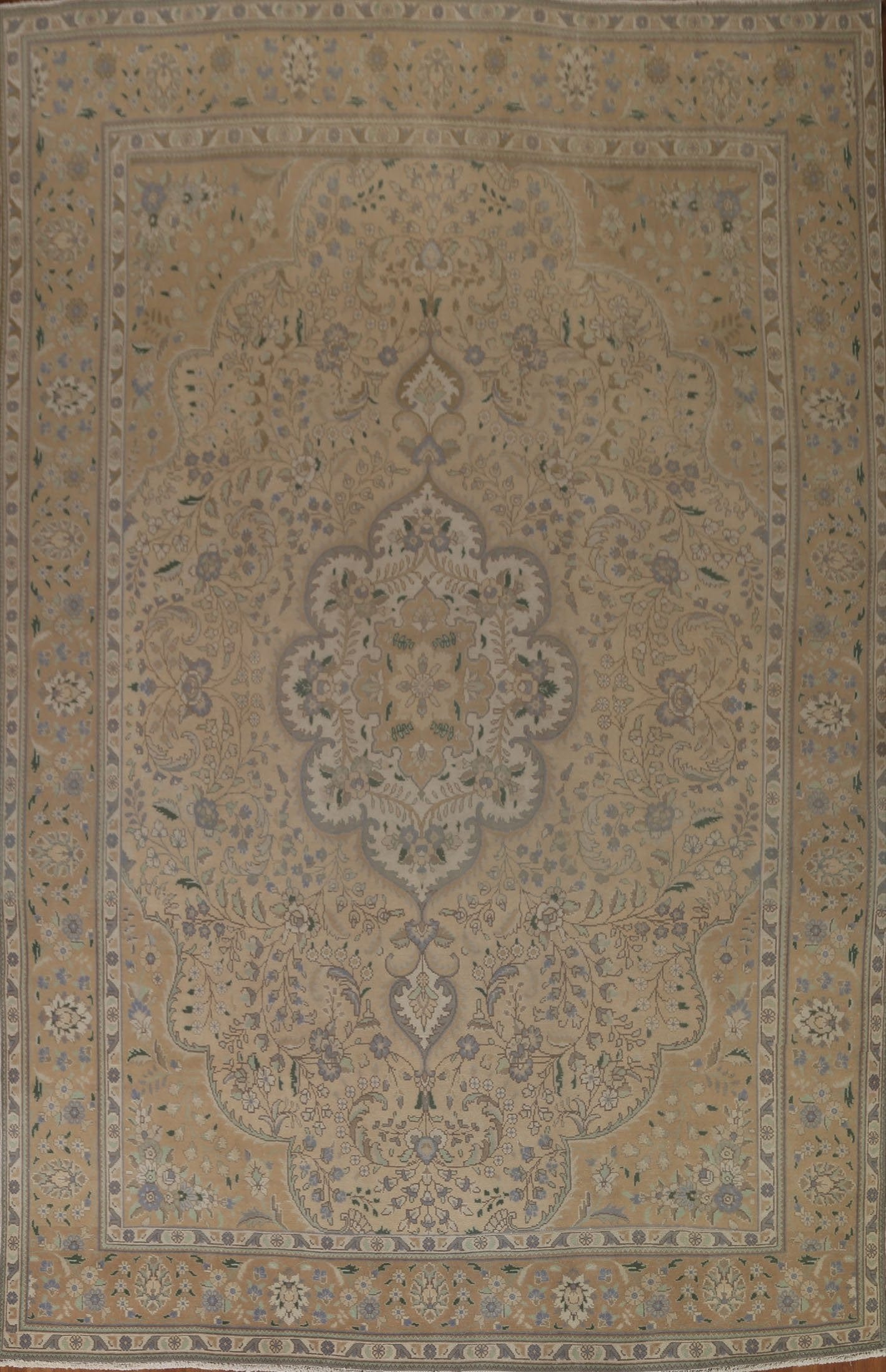 Distressed Tabriz Persian Area Rug 10x13