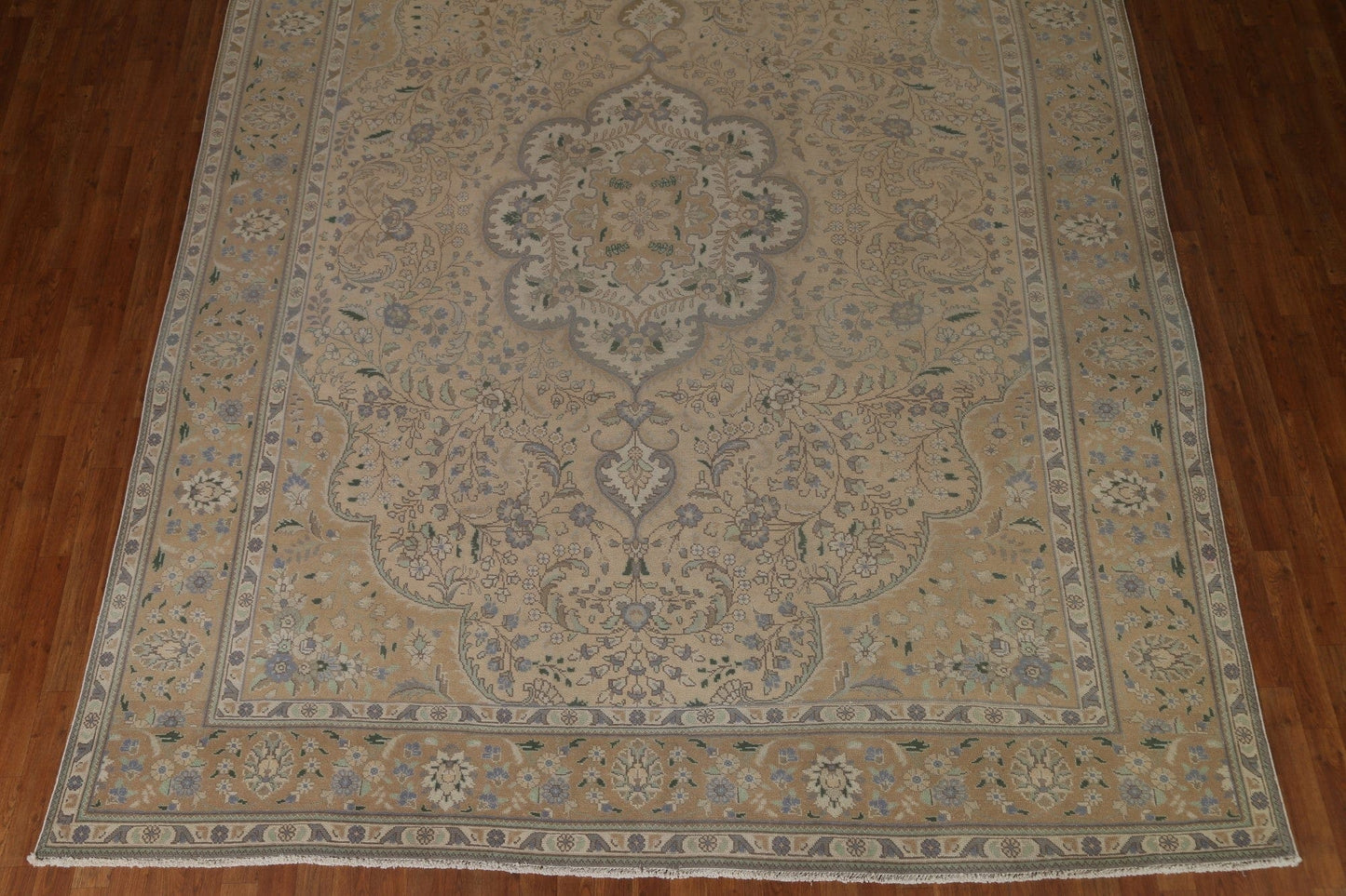 Distressed Tabriz Persian Area Rug 10x13