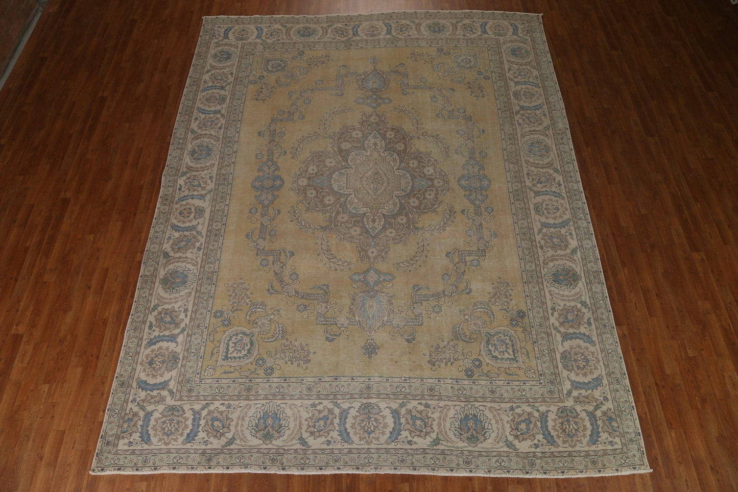 Vintage Tabriz Persian Area Rug 10x12