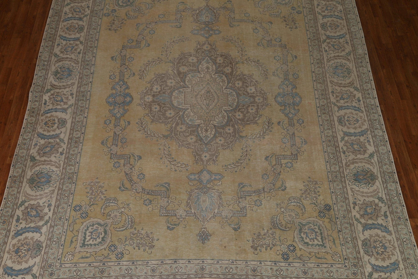 Vintage Tabriz Persian Area Rug 10x12