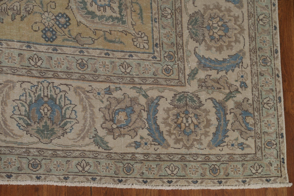 Vintage Tabriz Persian Area Rug 10x12