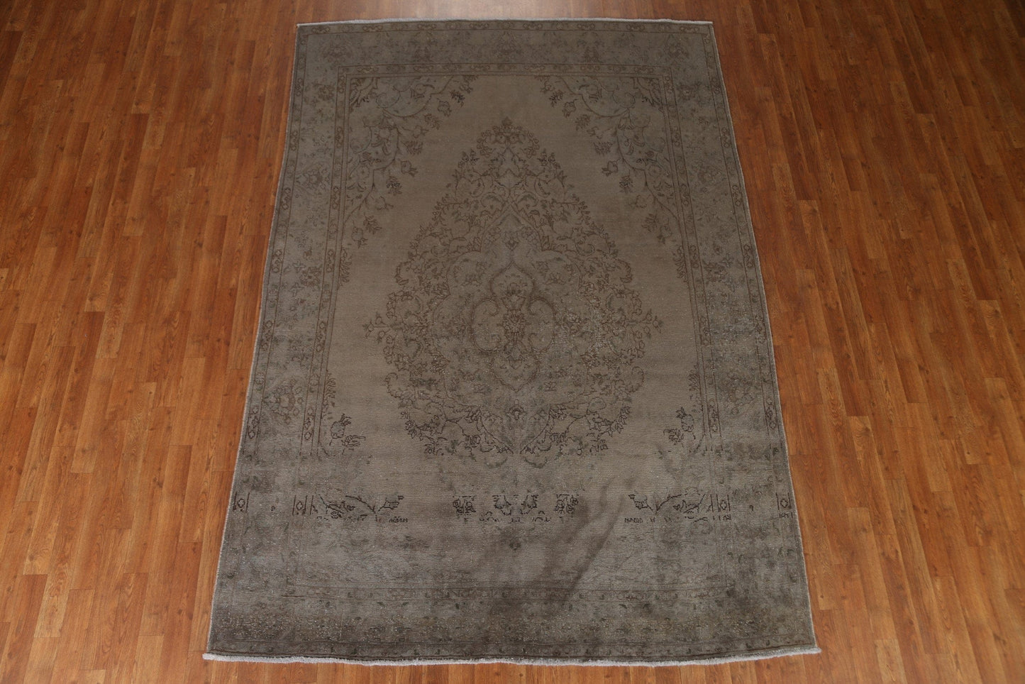 Distressed Tabriz Persian Area Rug 7x10