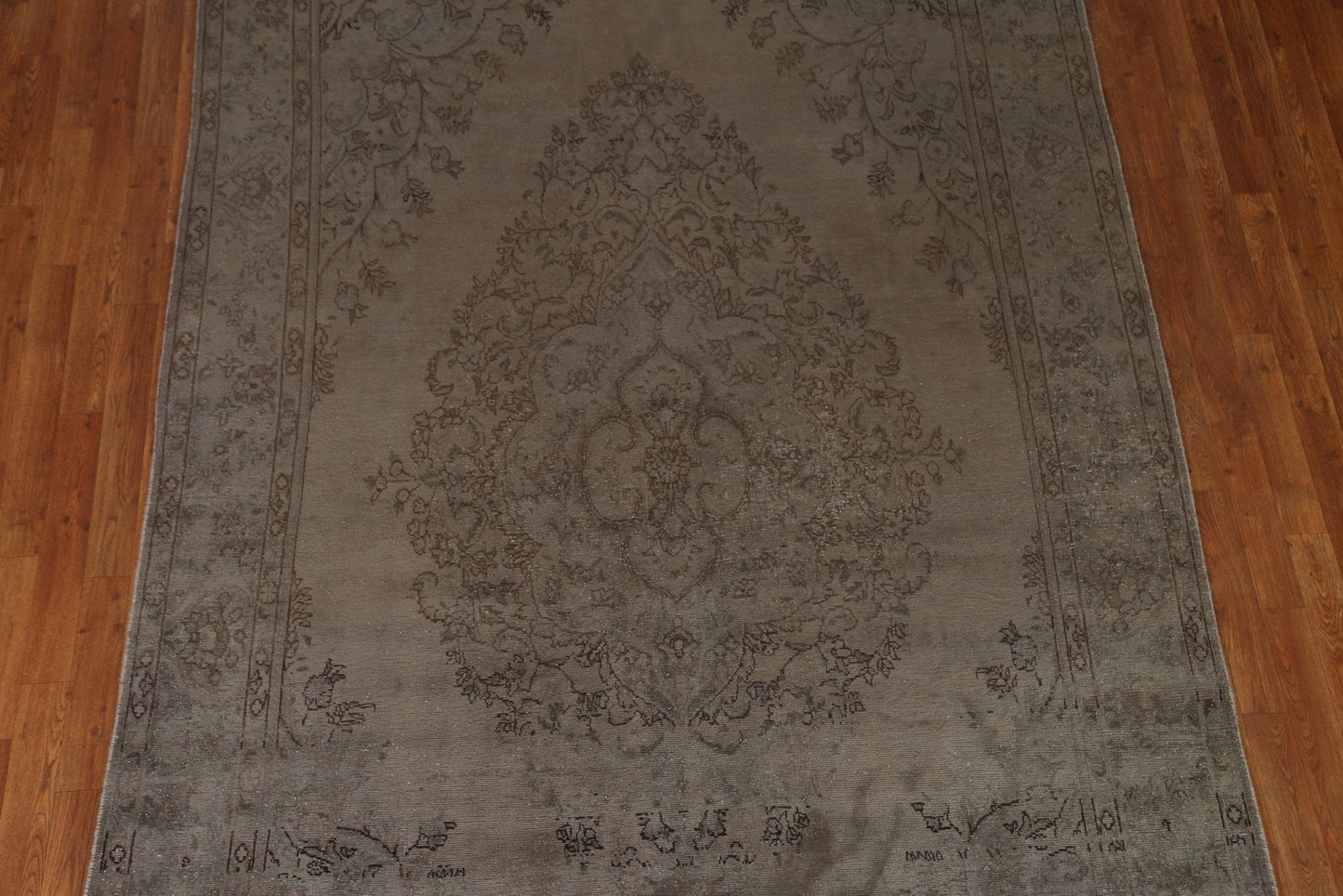 Distressed Tabriz Persian Area Rug 7x10