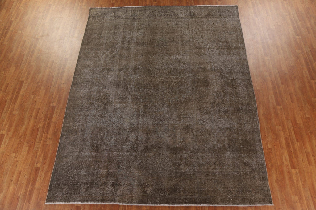 Distressed Tabriz Persian Area Rug 10x13