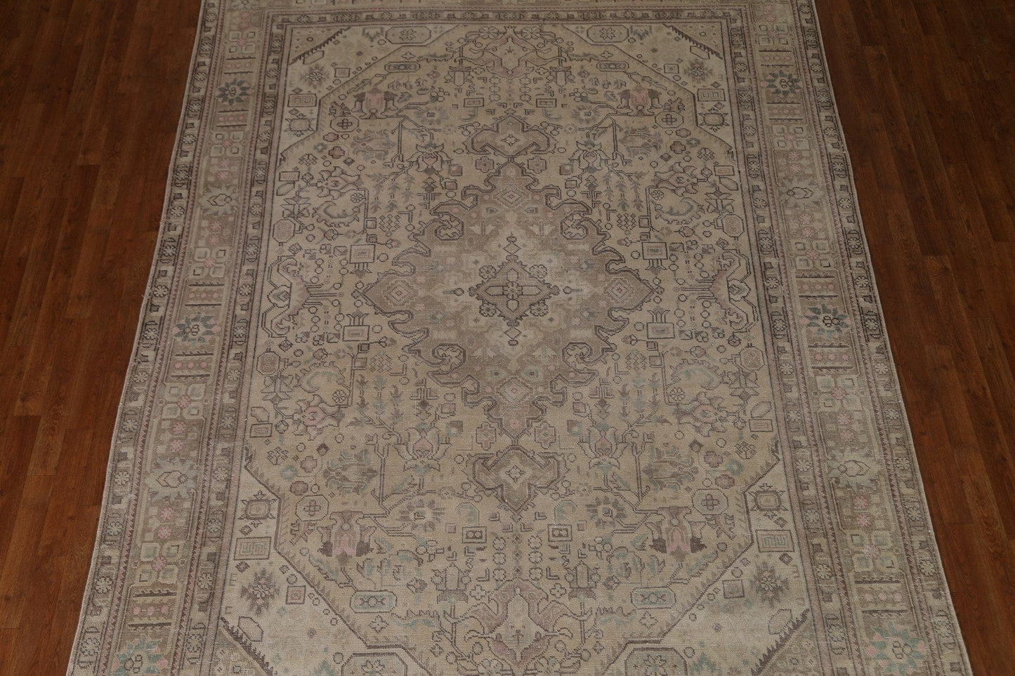 Distressed Tabriz Persian Area Rug 8x11