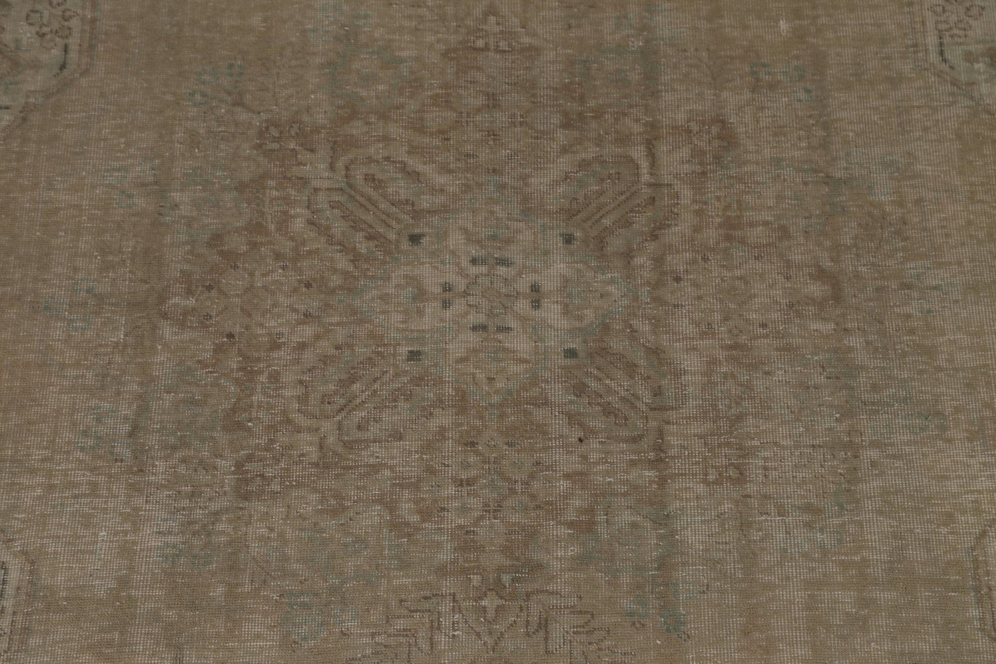 Distressed Wool Tabriz Persian Area Rug 8x11